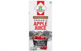 24 Mantra Organic Apple Juice   Tetra Pack  1 litre